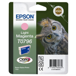 Epson T07964 C13T07964010 Genuine Light Magenta, Magenta Ink Cartridge