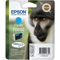 Epson T089240 C13T089240 Genuine Cyan Ink Cartridge