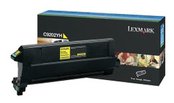 Lexmark C9202YH Genuine Yellow Toner Cartridge