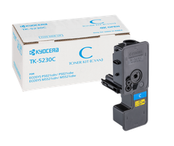 Kyocera TK-5230C 1T02R9CNL0 Genuine Cyan Toner Cartridge