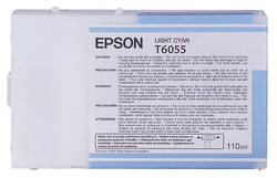 Epson C13T605500 T6055 Genuine Light Cyan, Cyan Ink Cartridge