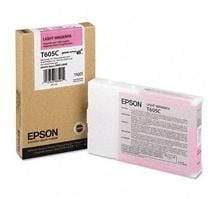 Epson C13T605C00 T605C Genuine Light Magenta, Magenta Ink Cartridge