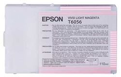 Epson C13T605600 T6056 Genuine Vivid Light Magenta, Light Magenta, Magenta Ink Cartridge