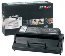 Lexmark 08A0478 Genuine Black Toner Cartridge