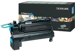 Lexmark C792A1CG Genuine Cyan Toner Cartridge
