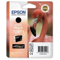 Epson T087140 Genuine Black Ink Cartridge
