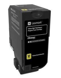 Lexmark 84C2HY0 Genuine Yellow Toner Cartridge