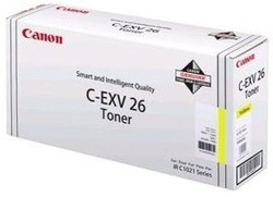 Canon C-EXV26 1657B006AA Genuine Yellow Toner Cartridge
