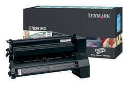 Lexmark C780H1KG Genuine Black Toner Cartridge