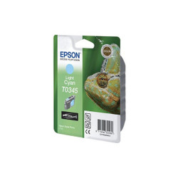 Epson C13T03454010 Genuine Light Cyan, Cyan Ink Cartridge