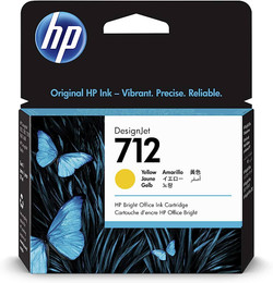 HP Yellow Ink Cartridge HP 712 3ED69A