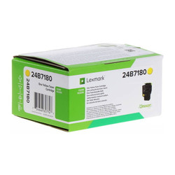 Lexmark Yellow Toner Cartridge 24B7180