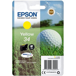 Epson C13T34644010 T3464 Genuine Yellow Ink Cartridge