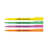 Highlighter Pens Assorted Colours Pk 4