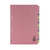 A4 20-Part Subject Divider