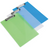 Rapesco Frosted Clipboard  A4 Foolscap Blue, Green or Clear