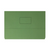 Document Wallet Half Flap 250gsm Green Pk 50