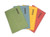 Eastlight Document Wallet Half Flap Assorted Colours