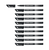 Stabilo Sensor Cushion Tip Fineliner Pen Black