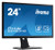 Iiyama ProLite B2483HS 24 Inch LED Backlit SD 5:4 Monitor with VGA,  HDMI + Display Port