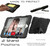 Techgear G-Shock 10.2 Inch Black Clear Rugged Tablet Case
