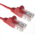 Connekt Gear 1.0m RJ45 to RJ45 UTP CAT 5e stranded network cable [RED]