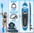 Aquaruna 10ft Stand up Paddleboard  SUP Inflatable Board with Accessories