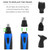 Bauer 4-In-1 Rechargeable Electric Shaver, Nose trimmer, Precision & Hair Trimmer