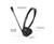 HQU USB Headset with Microphone for PC or Laptop Wired Stereo Headphones with Adjustable Headband + Noise Cancelling