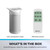 Daewoo 7000 BTU 3 in 1 Portable Air Conditioner with Fan & Dehumidifier