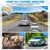 3 Lens Front, Inside & Rear Full HD In Car Dash Cam CCTV Camera DVR Recorder & 64GB Micro SD Card