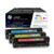 HP CF370AM Genuine Multipack, Cyan, Magenta, Yellow Toner Cartridge