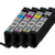 Canon CLI-581 2103C004 Genuine Multipack, Black, Cyan, Magenta, Yellow Ink Cartridge