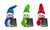 IJT Colour Changing LED Snowman with Colourful Hat & Scarf