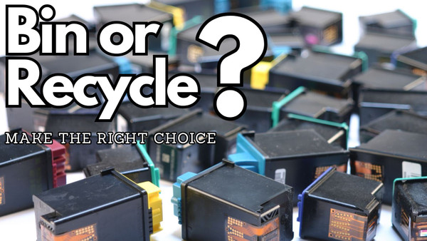 Why shouldn't you throw away ink cartridges?