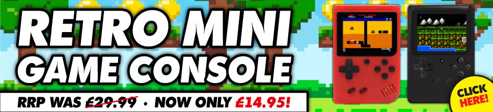 Buy Retro Handheld Games Console from IJT Direct only £14.95