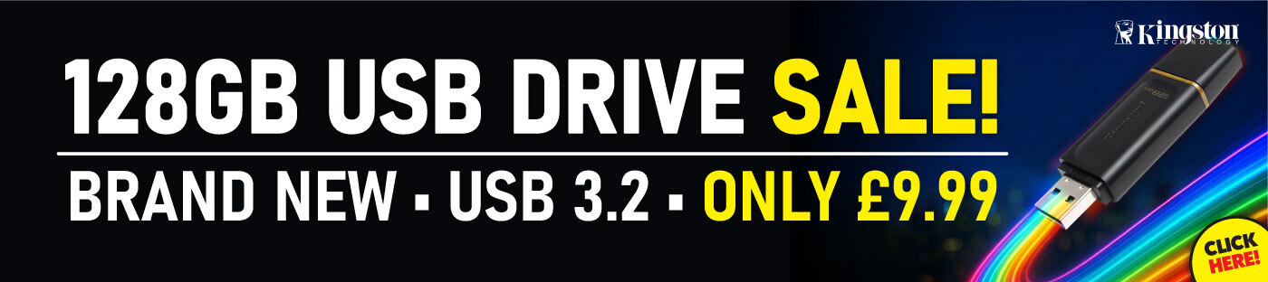 Save on Kingston 128GB USB Sticks at IJT Direct only £9.99