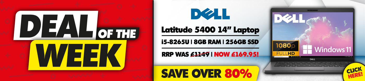 Dell Latitude 5400 14" Laptop i5-8265U up to 3.90 GHz Processor 8GB RAM 256GB SSD Windows 11 Professional