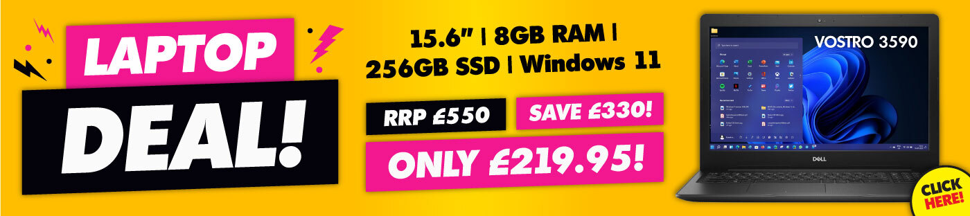 Dell Vostro 3590 Intel i5 10th Gen 15.6 Inch Windows 11 Pro Laptop only £219.95
