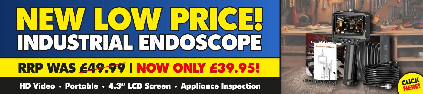 Handheld Industrial Endoscope Inspection Camera only £39.95