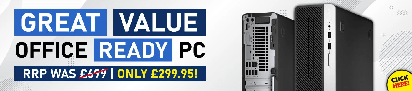 HP ProDesk 400 G6 Intel i5 Office Ready Windows 11 Pro SFF PC only £299.95