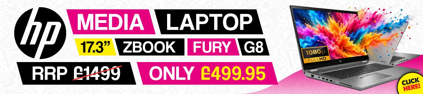 HP ZBook Fury 17 G8 17.3" Laptop Intel i5-11500H up to 4.60GHz Processor 16GB RAM 512GB SSD Nvidia 4GB Graphics Windows 11 Professional