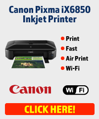 Free Canon Pixma iX6850 A3 Inkjet Printer Deal
