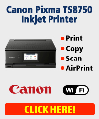 Canon Pixma TS8750 Printer Deal