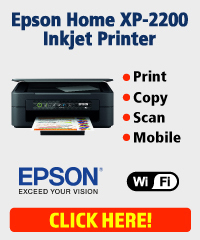 Free Epson Home XP-2200 A4 Multifunction Wireless Inkjet Printer Deal