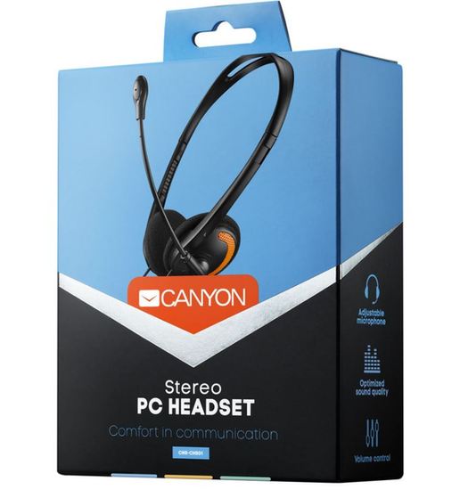 Canyon HS-01 Stereo PC Computer Headset - IJT Direct