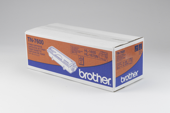 Brother TN-7600 Toner Schwarz - Original Toner Für Drucker & Multifunktionsgeräte