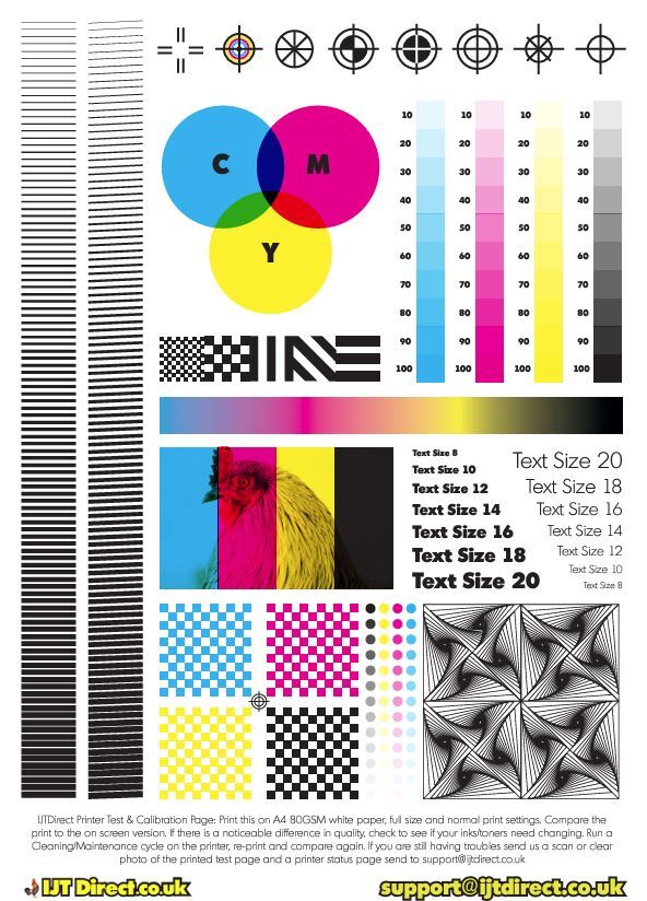 Test Printer Test Page Test Printer Test Page