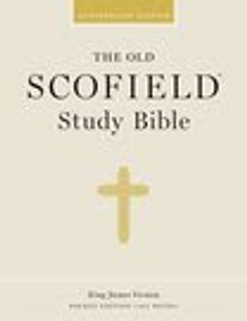The Old Scofield Study Bible, KJV, Pocket Edition
