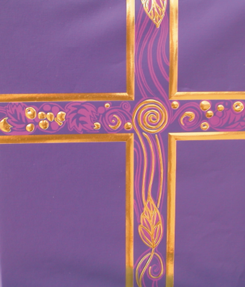 Ceremonial Binder - Purple with Gold Foil